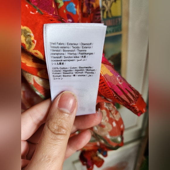 NWT FARM RioRed Spring Bananas Blouse - Picture 10 of 11